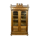Renaissance library in solid walnut around 1850