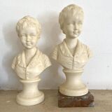 Cast alabaster bust