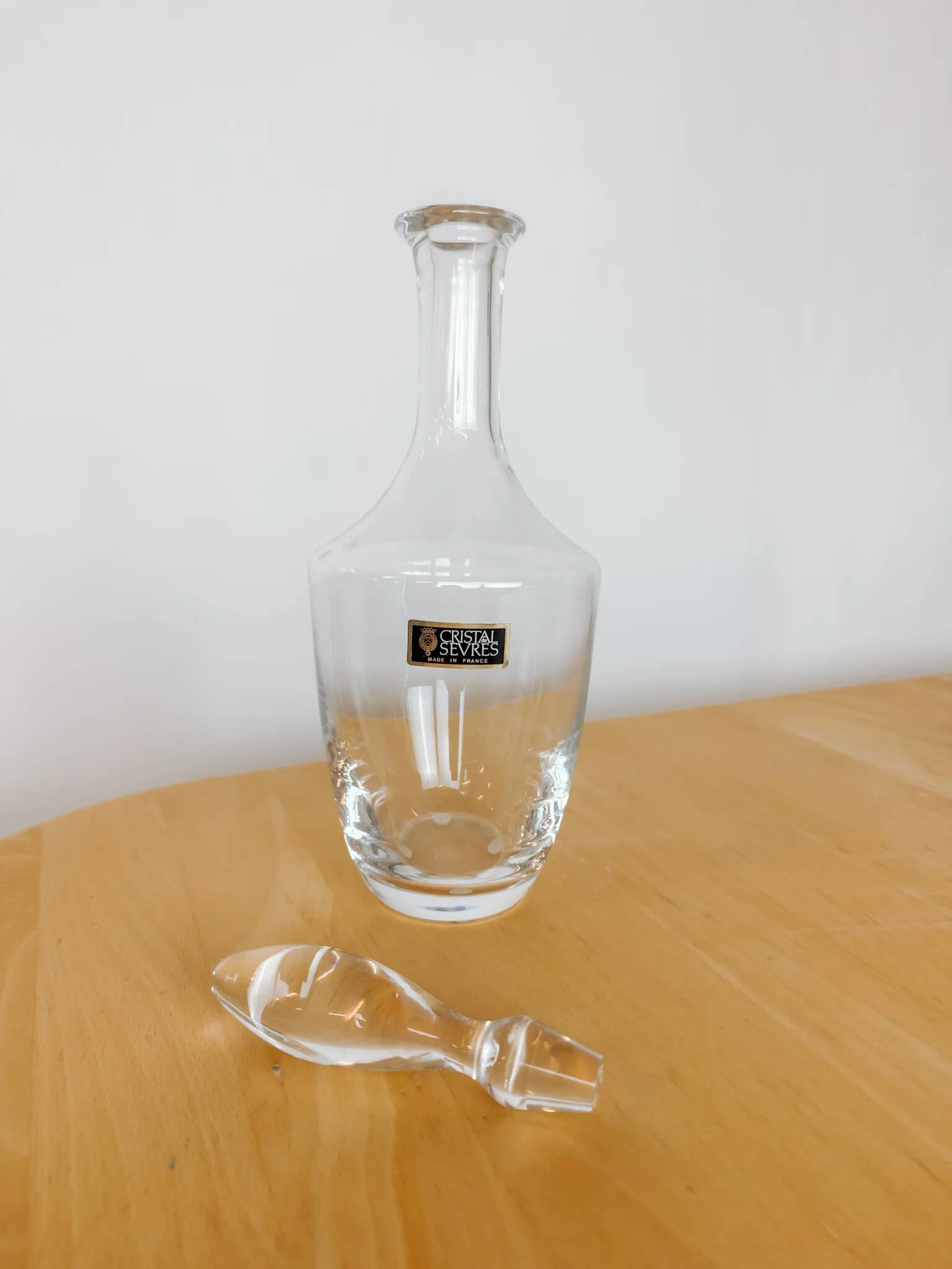 Carafe en cristal pour eau ou liqueur