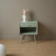 Vintage bedside table 50 feet compass for child