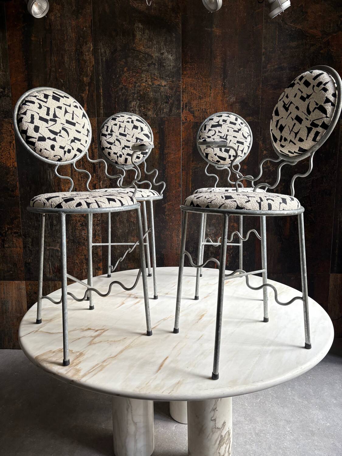 Ensemble (4) chaises de salle à manger