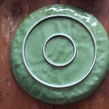 Large sunflower slip dish