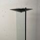 Glass and metal floor lamp 1980, Autograph