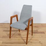 Mid-century dining chairs from schou andersen, 1970