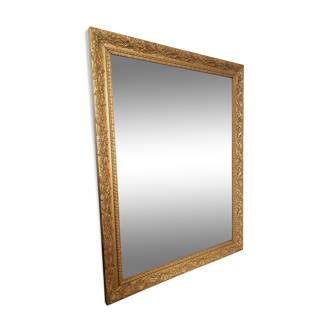 Miroir doré ancien 76x100cm