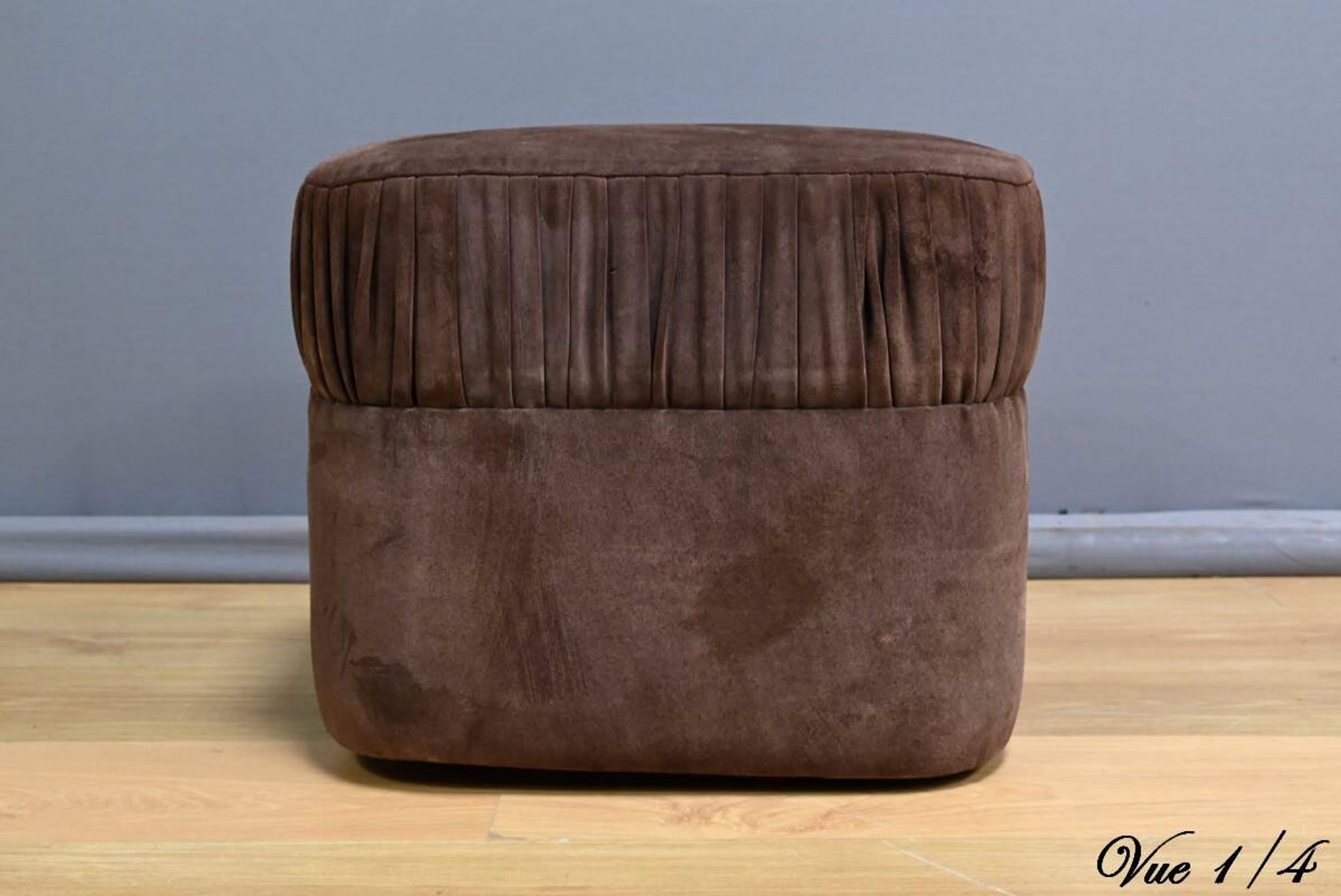 Coiffeuse et son Pouf, design Italien – 1970