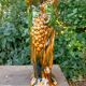 Retro Grapevine Barbotine Vase