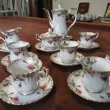 Vintage tea set in chodziez porcelain