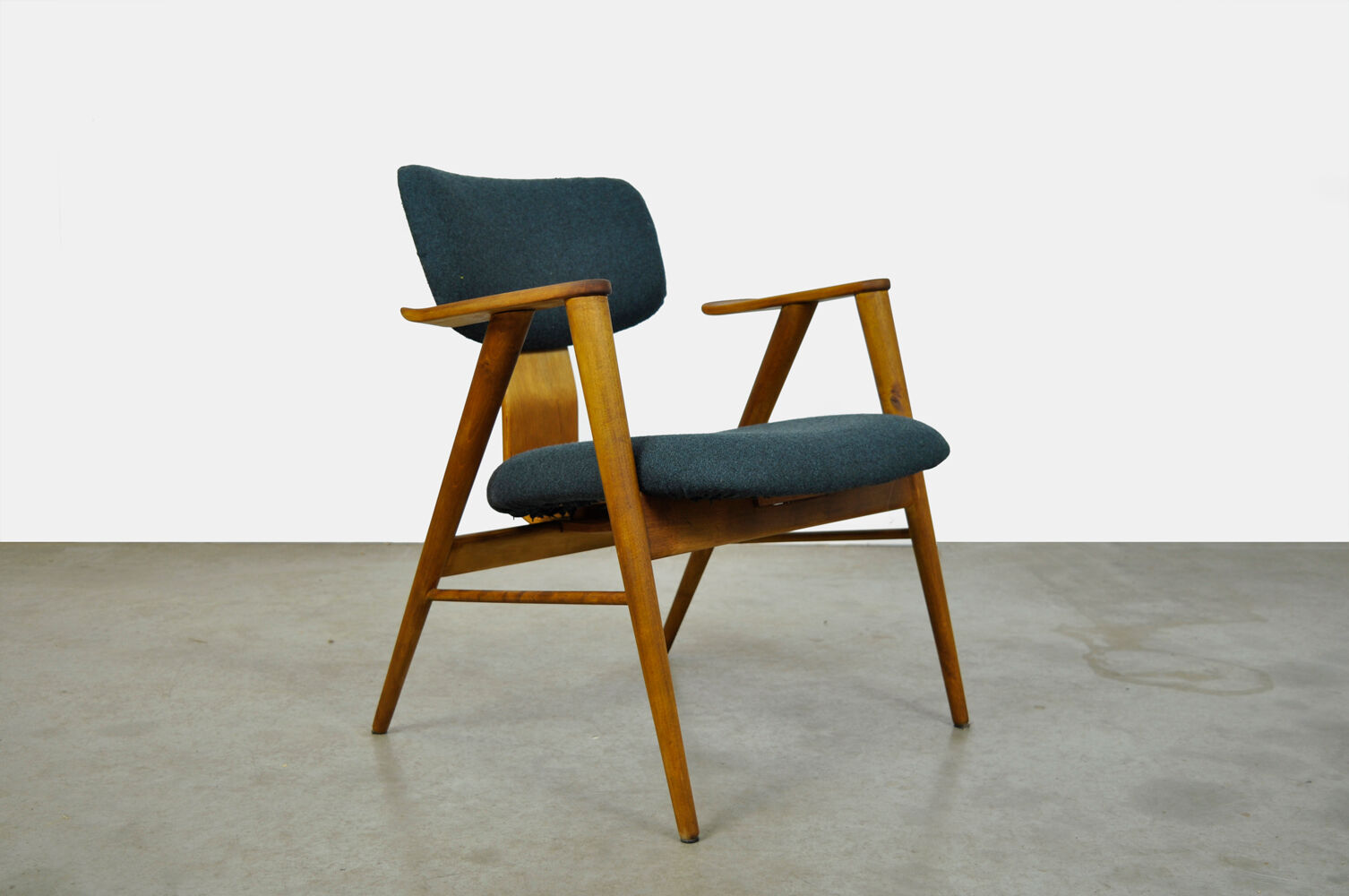 Mid-century set of two Birch armchairs FT14 by Cees Braakman for Pastoe, 1950s
