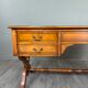 English style mahogany desk, 20th century