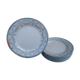 Assiettes terre de fer de Creil et Montereau