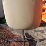 Set of 4 vintage Steelcase Strafor office chairs by Randall Buck.