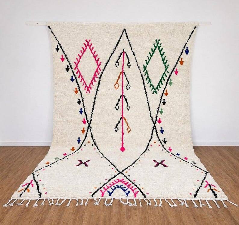 Moroccan handmade rug 200cm x 300cm