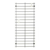 1960s coat rack by Karl Fichtel for Drahtwerke Erlau, vintage