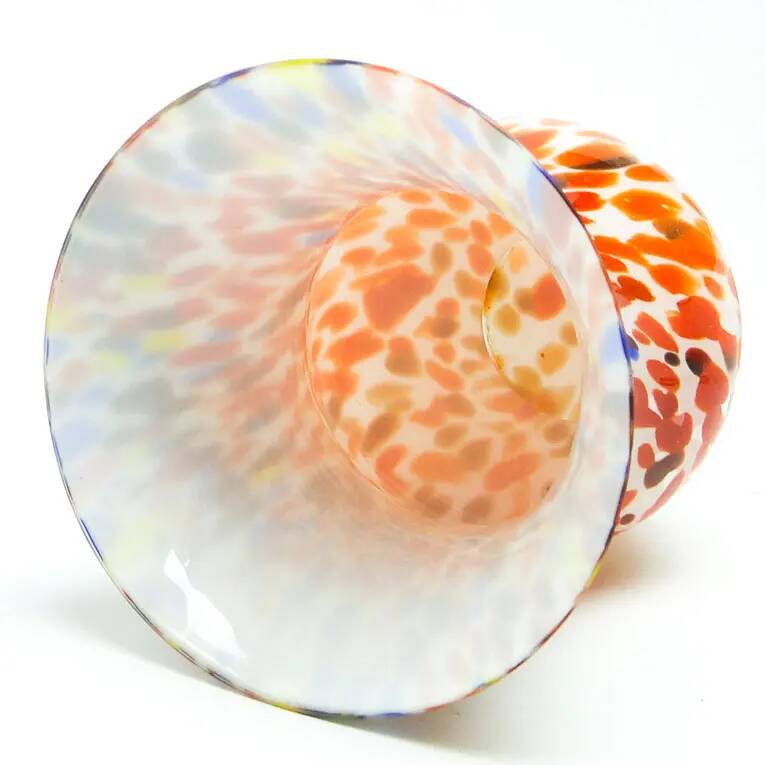 Murano vase, mid-century modern, glass, Italy, 1950s