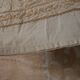 Hand knotted rug, vintage turkish rug 140x144 cm