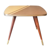 Table basse vintage en formica années 60/70