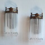 Pair of tassel sconces