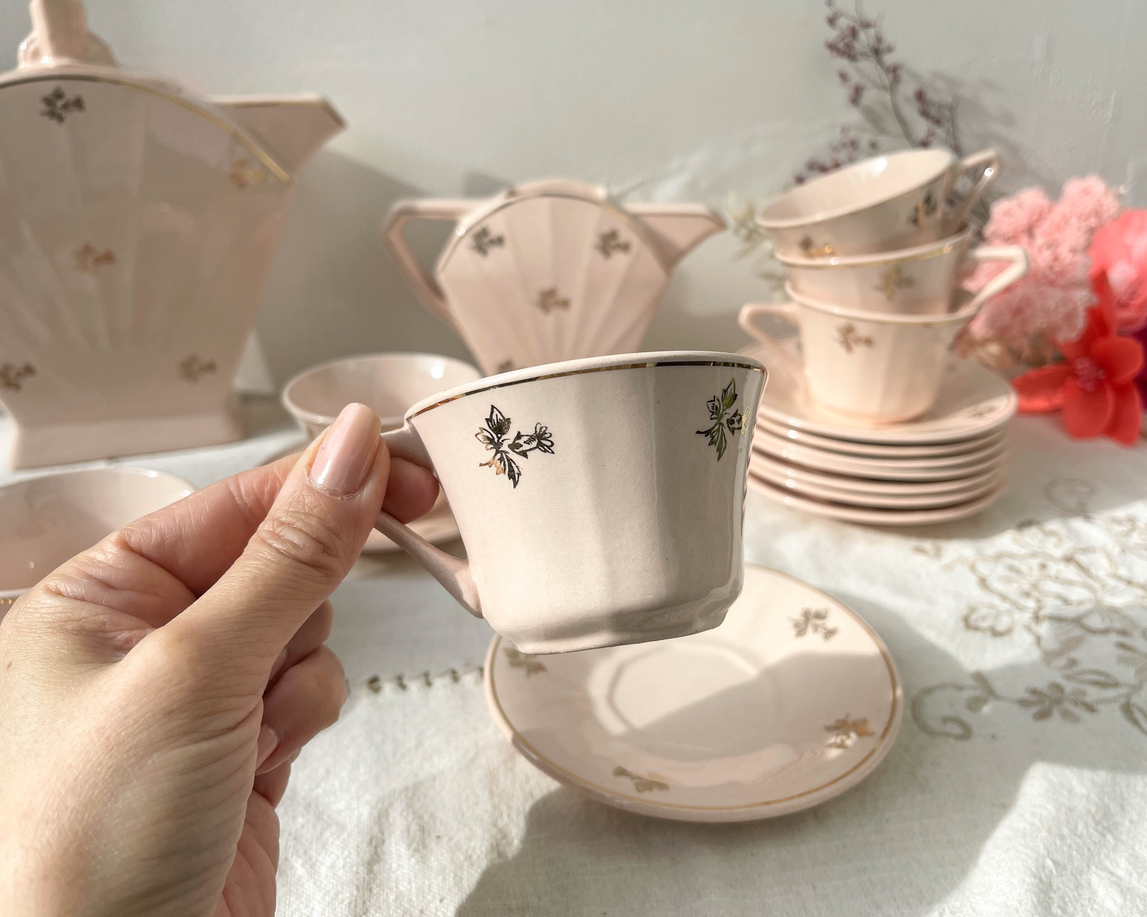 Art deco coffee service