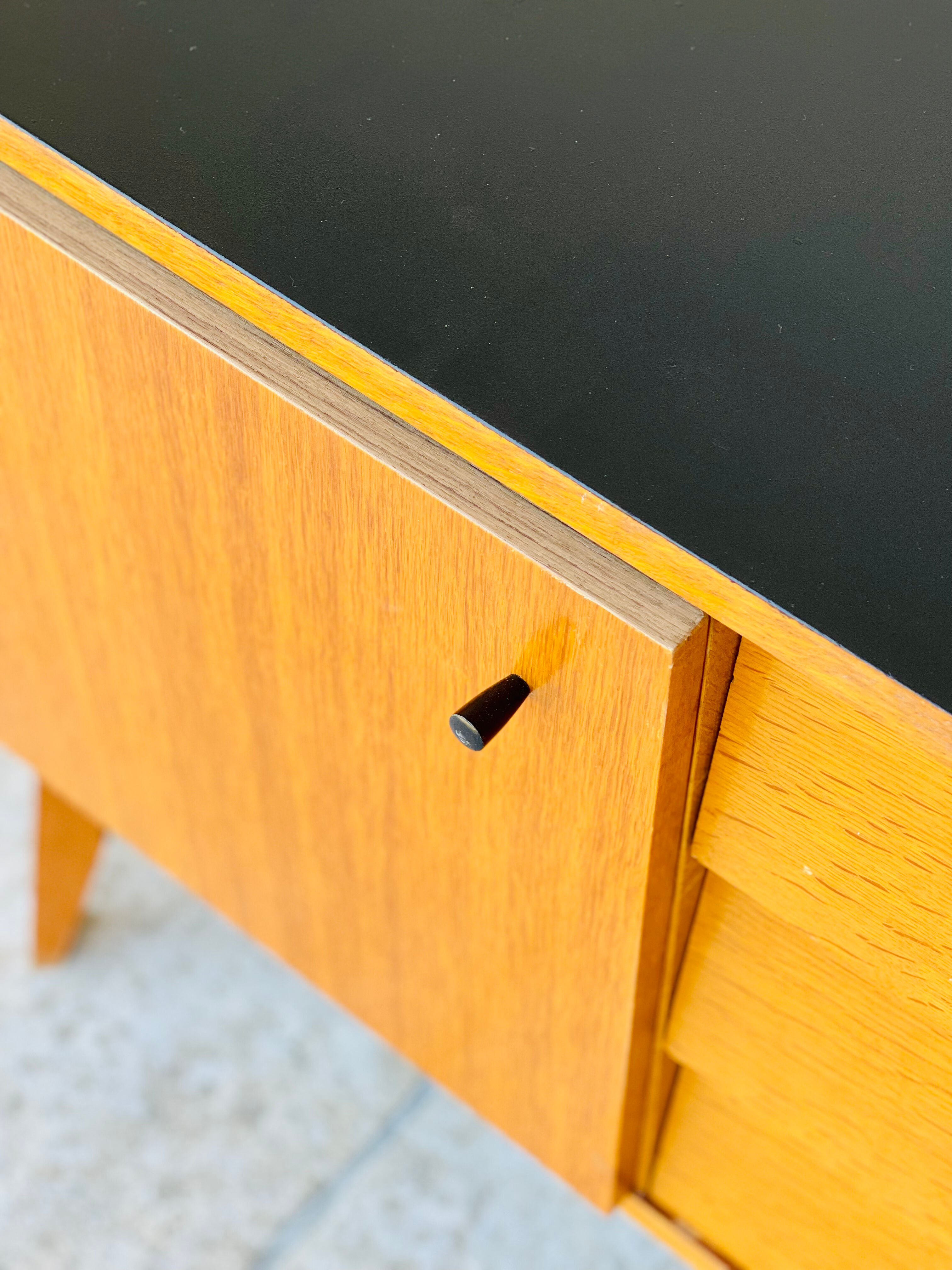 Vintage oak row 1960