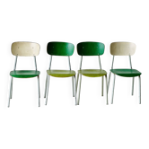 Bistro chairs, set of four