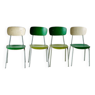 Bistro chairs, set of four
