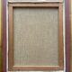 HST table "Bouquet of roses in its glass vase" with frame