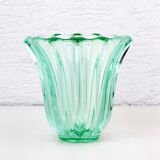 Art deco glass vase