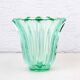Art deco glass vase