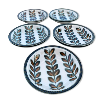 Assiettes creuses Boch modèle Rambouillet