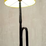 Lampadaire moderniste en fer battu, 1960