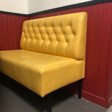 Yellow bistro bench, 1960