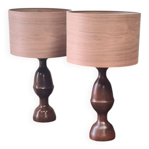 Paire de lampe 1960 scandinave