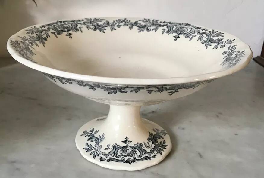 Longchamp flat pedestal compotier