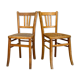 Pair of bistro chairs