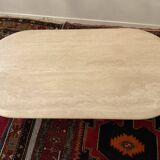 Travertine coffee table from the 70s-80s