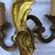 Pair of Louis XV style bronze sconces