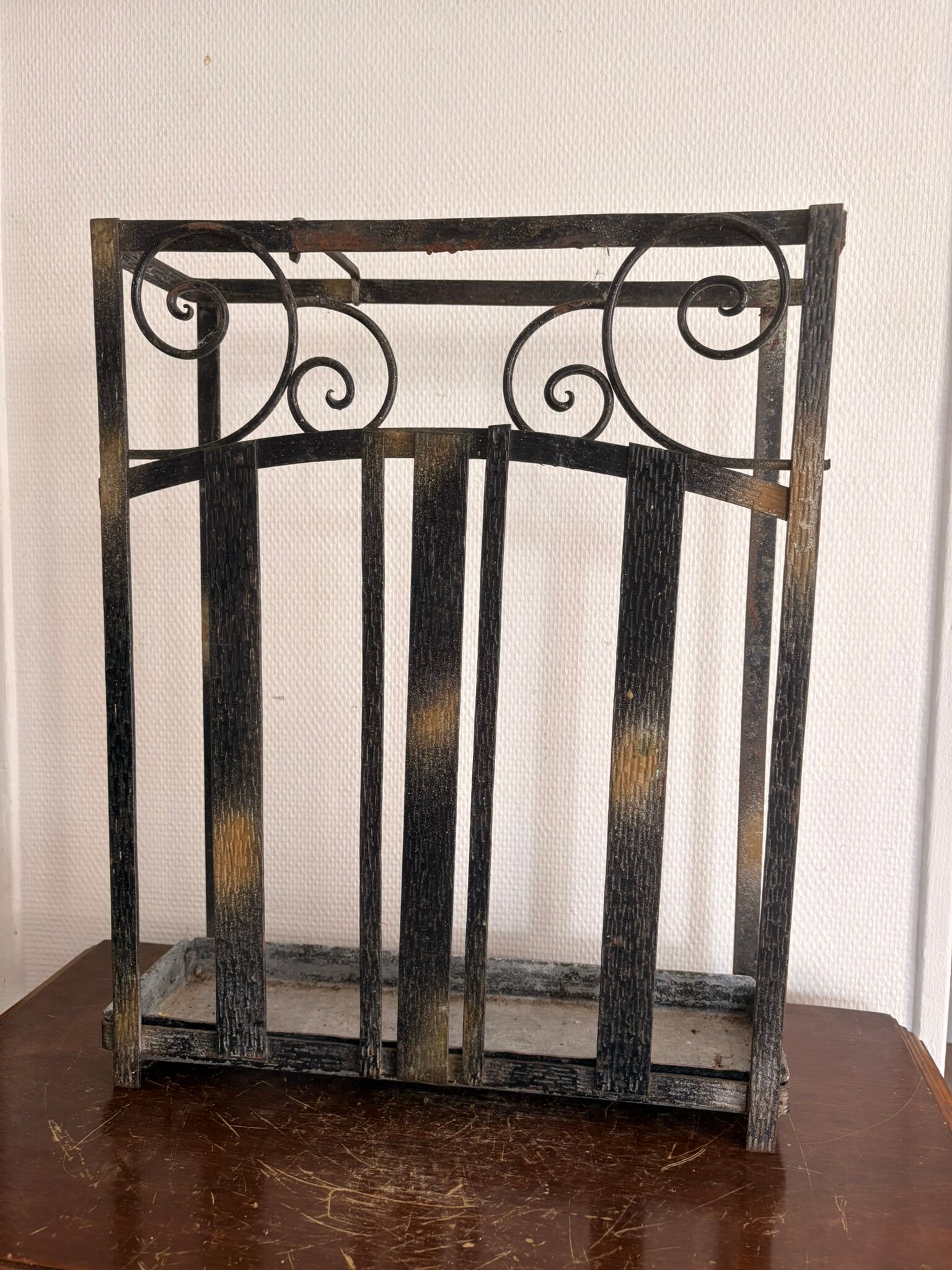 Coat Rack Umbrella Stand Shelf Neo-Classical Art Deco
