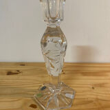 Bohemian crystal candlestick