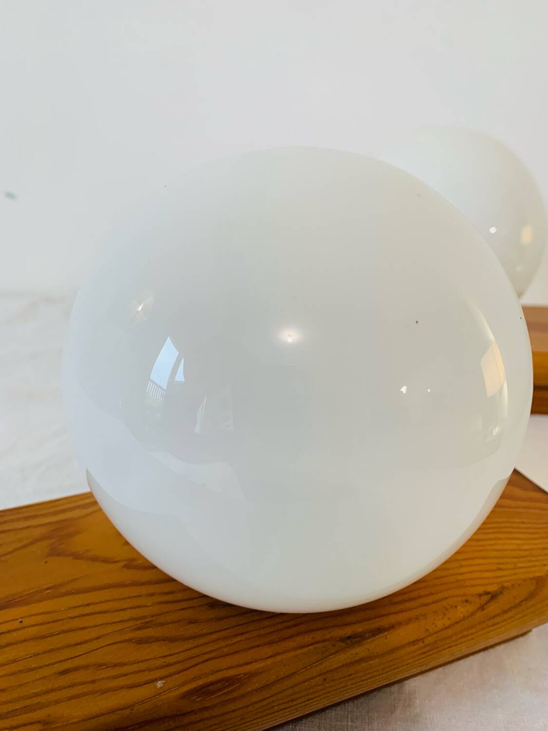 Pair of vintage modernist style wall lights