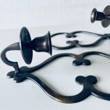 Pair of wall candle holders