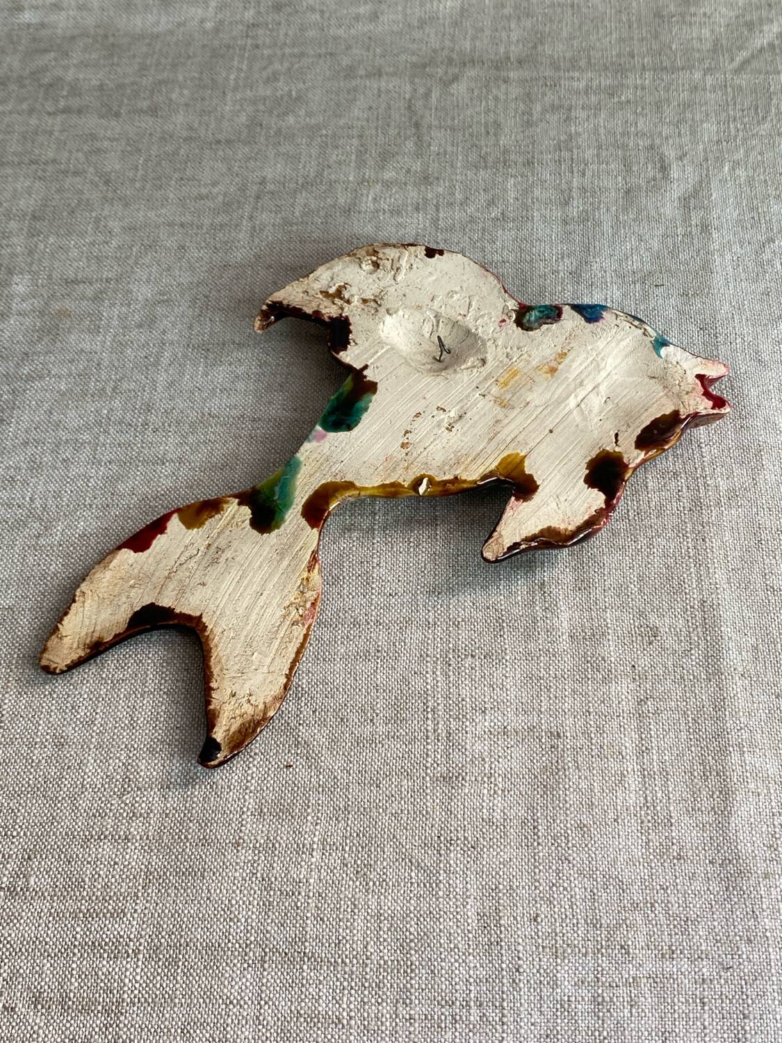 Glazed ceramic fish