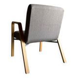 Fauteuil scandinave gris | Années 1980