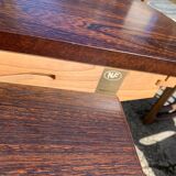 Table scandinave à rallonge avec 4 chaises