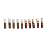 Lot de 10 porte-couteaux en quartz