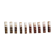 Set of 10 quartz knife holders