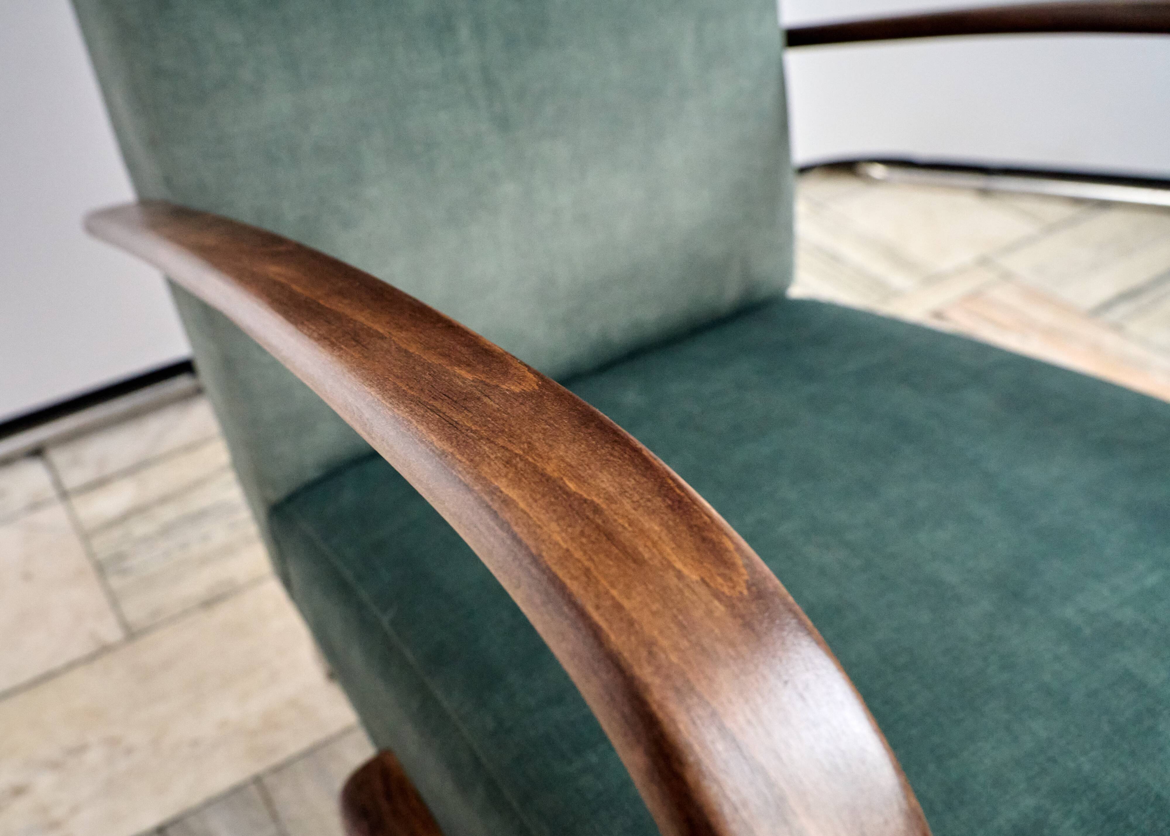 H 410 Armchair designed by Jindrich Halabala, 1940s, Czechoslovakia