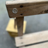 Double patinated school desk