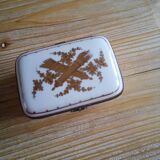 Limoges porcelain pill box