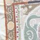 Vintage hand-embroidered tablecloth 126x150 cm